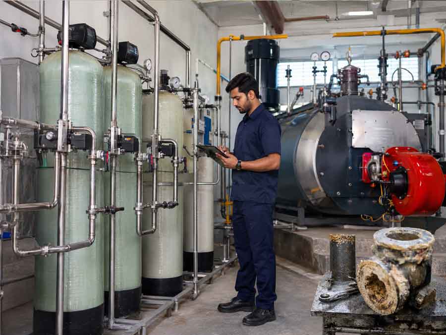 Commercial Smartway water treatment installation