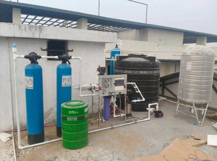 Commercial RO+UV plant