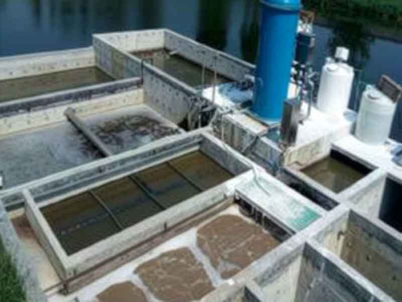 Sewage effluent treatment plant